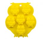 Silicone 6 Cups of Ice Tray with OWL / Animal Shape