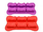 Silicone 6 Cups of Ice Tray with BONE Shape