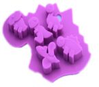 Silicone 5 Cups of Ice Tray with DINOSAUR / Animal Shape