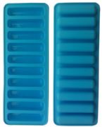 Silicone  Ice Cube Tray with 10 cups of Rectangle