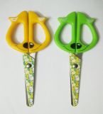 Lovely Animal-Shape Children  Scissors , Blade & Handle w/ Design Paintings